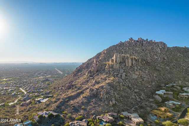view of mountain feature