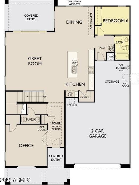 11444 E Utopia Ave, Mesa, AZ 85212 - view of property floor plan