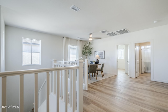644 N Vine St, Chandler, AZ 85225 - corridor featuring light wood-style flooring and baseboards
