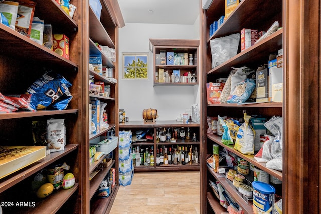 view of pantry