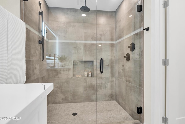 4910 E Shaw Butte Dr, Scottsdale, AZ 85254 - full bathroom with a stall shower