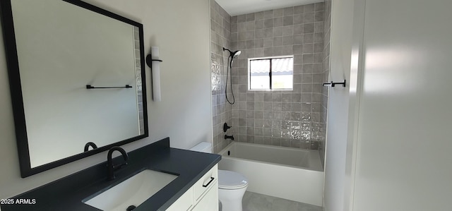 7724 E Charter Oak Rd, Scottsdale, AZ 85260 - bathroom with vanity and  shower combination