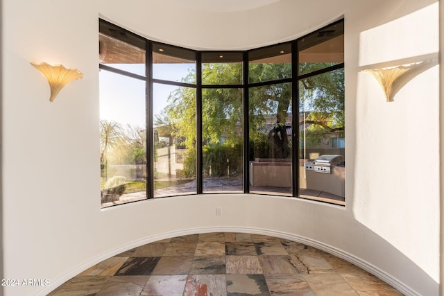 empty room with plenty of natural light