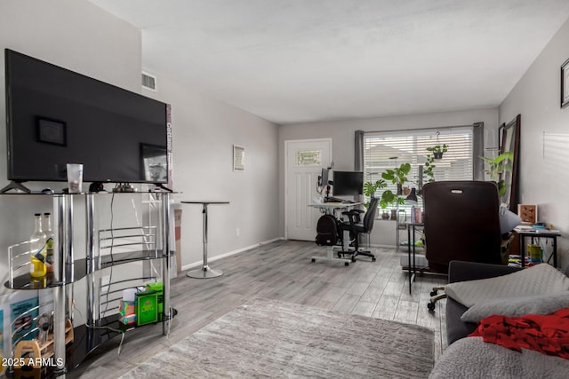2514 N 22nd Ave, Phoenix, AZ 85009 - office with wood finished floors and baseboards