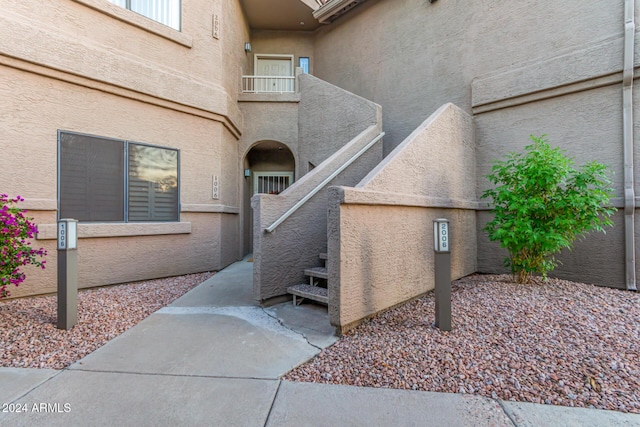 view of entrance to property