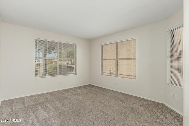 21621 N 48th Pl, Phoenix, AZ 85054 - spare room with baseboards, carpet, and a wealth of natural light