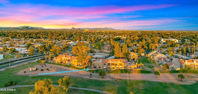 7424 N Via Camello Del Norte Unit 185, Scottsdale, AZ 85258 - view of property location with nearby suburban area and a mountain backdrop