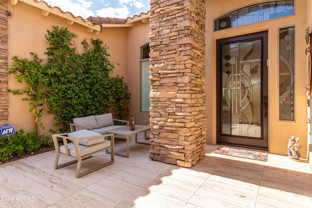 2308 E Dry Wood Rd, Phoenix, AZ 85024 - entrance to property with stucco siding