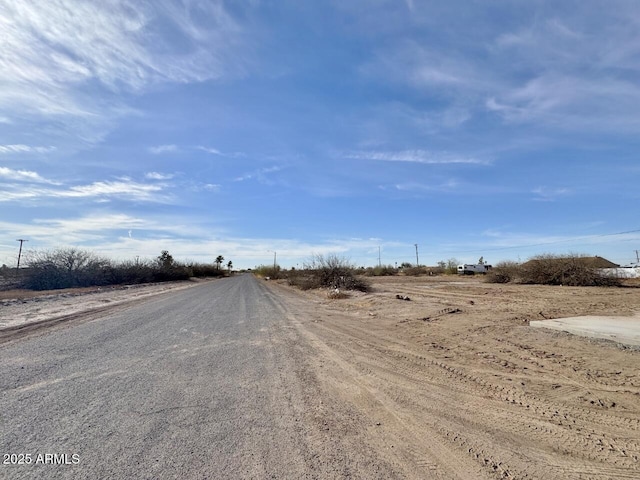 view of road