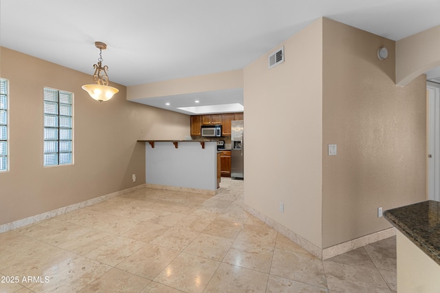 3235 E Camelback Rd Unit 124, Phoenix, AZ 85018 - interior space with baseboards and recessed lighting