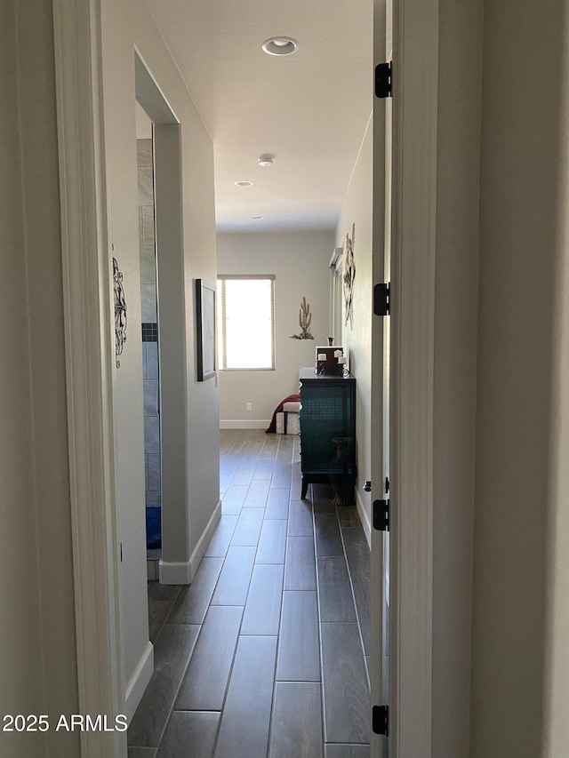 4114 Copperhead Dr, Wickenburg, AZ 85390 - corridor with baseboards and recessed lighting