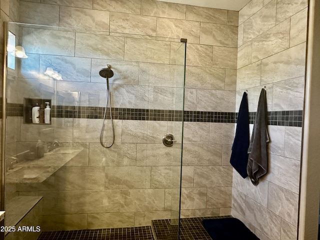 4114 Copperhead Dr, Wickenburg, AZ 85390 - bathroom with a tile shower