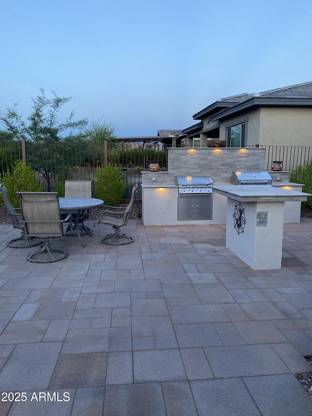 4114 Copperhead Dr, Wickenburg, AZ 85390 - view of patio featuring outdoor dining space