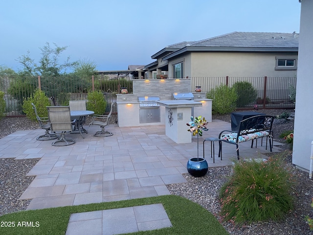 4114 Copperhead Dr, Wickenburg, AZ 85390 - view of patio featuring outdoor dining area