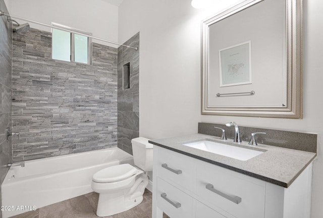 6310 E Dove Valley Rd, Cave Creek, AZ 85331 - bathroom featuring vanity and shower / bathtub combination