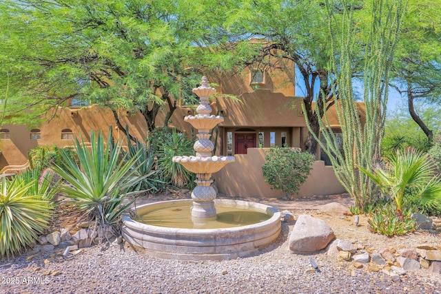 6310 E Dove Valley Rd, Cave Creek, AZ 85331 - view of front of home with stucco siding