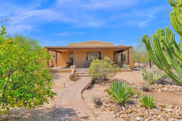 6310 E Dove Valley Rd, Cave Creek, AZ 85331 - back of property featuring stucco siding