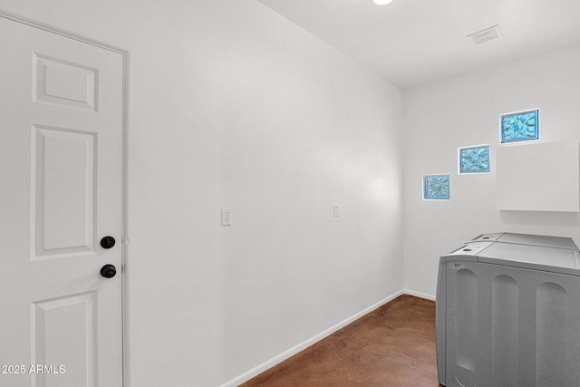 6310 E Dove Valley Rd, Cave Creek, AZ 85331 - laundry room featuring independent washer and dryer and baseboards