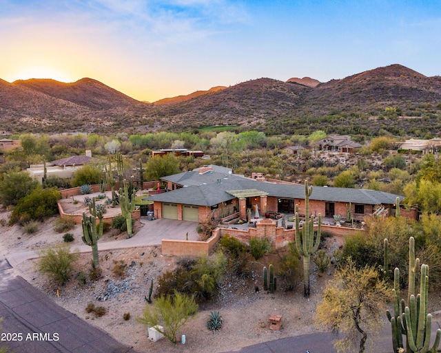 property view of mountains