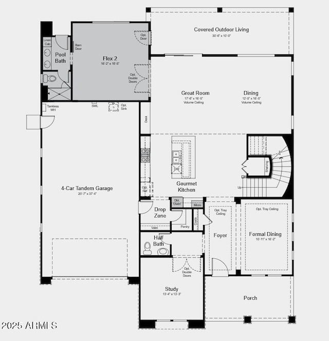 22553 S 204th Ct, Queen Creek, AZ 85142 - floor plan / room layout