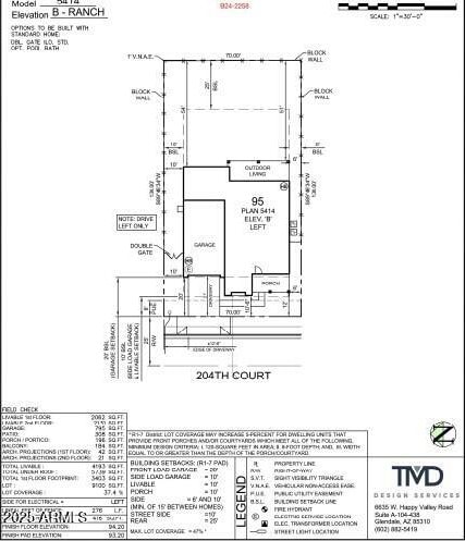 22553 S 204th Ct, Queen Creek, AZ 85142 - property floor plan