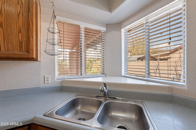 kitchen featuring sink