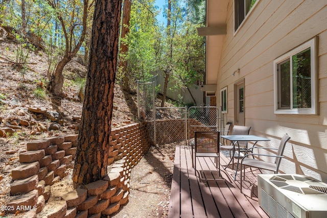 3971 N Apache Trl, Pine, AZ 85544 - view of wooden deck