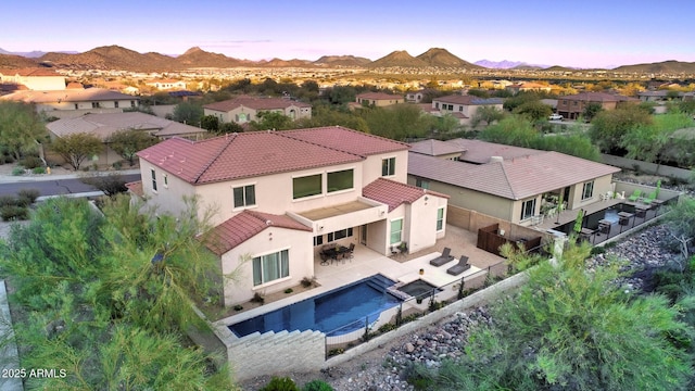 26796 N 86th Ln, Peoria, AZ 85383 - birds eye view of property featuring a residential view and a mountain view