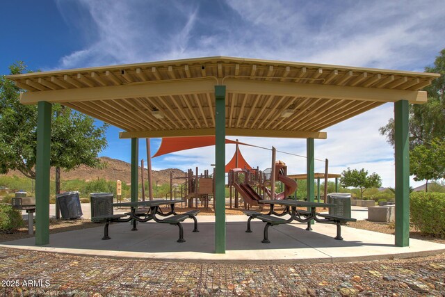 26796 N 86th Ln, Peoria, AZ 85383 - view of community featuring playground community and a mountain view