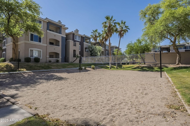 5345 E Van Buren St Unit 305, Phoenix, AZ 85008 - view of home's community featuring volleyball court and a residential view