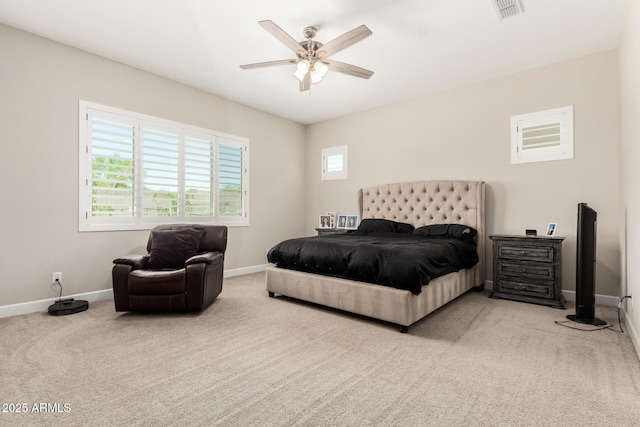 5314 N 182nd Ln, Litchfield Park, AZ 85340 - carpeted bedroom featuring baseboards and ceiling fan