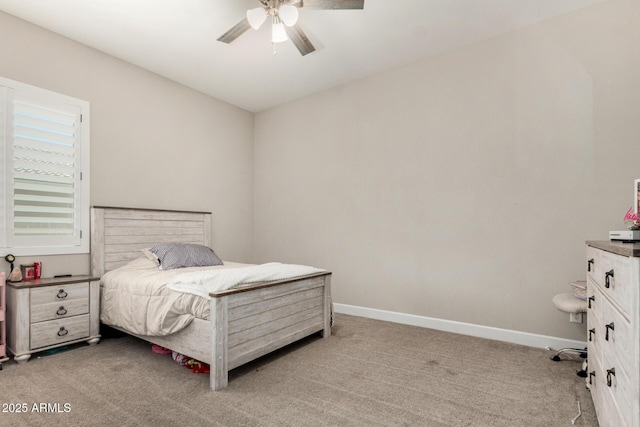 5314 N 182nd Ln, Litchfield Park, AZ 85340 - bedroom featuring carpet floors and a ceiling fan