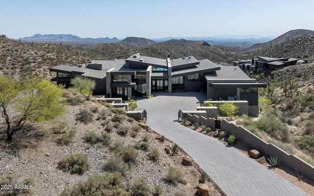 9643 E Cintarosa Pass, Scottsdale, AZ 85262 - exterior space featuring a mountain view