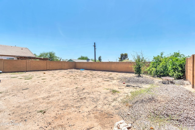 436 N 10th Pl, Coolidge, AZ 85128 - view of yard with a fenced backyard