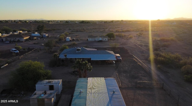 28921 N 220th Dr, Wittmann, AZ 85361 - view of aerial view at dusk