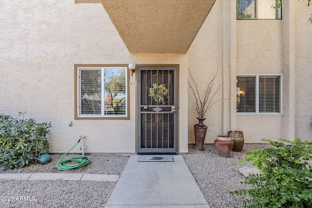 view of property entrance