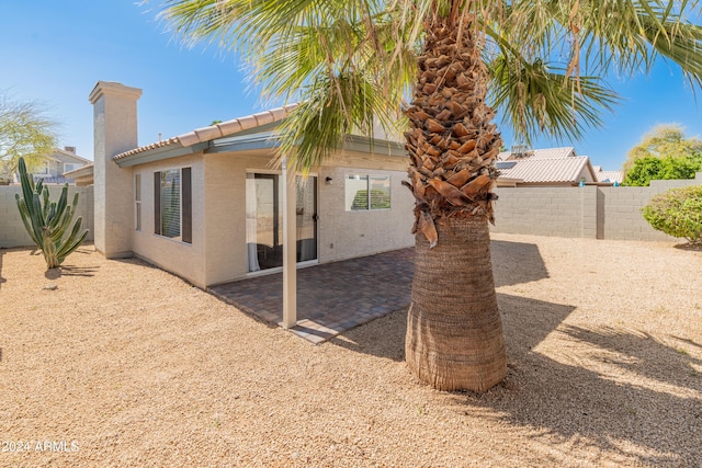 view of rear view of property