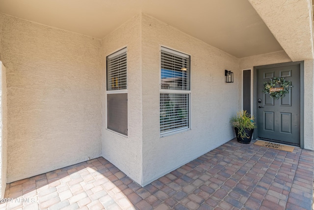 view of entrance to property