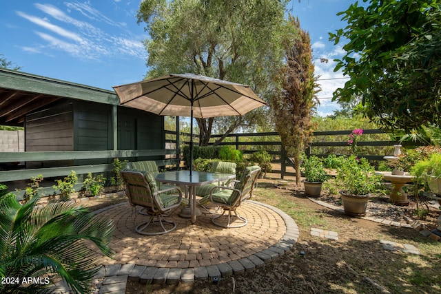 view of patio / terrace