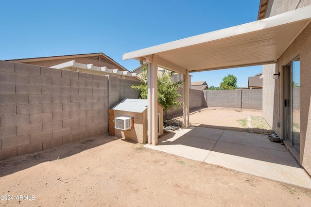 view of patio / terrace featuring a fenced backyard