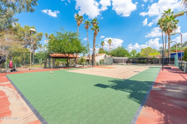 5540 E Mercer Ln, Scottsdale, AZ 85254 - view of home's community with a gazebo and community basketball court