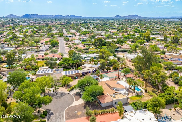 5540 E Mercer Ln, Scottsdale, AZ 85254 - aerial perspective of suburban area featuring mountains