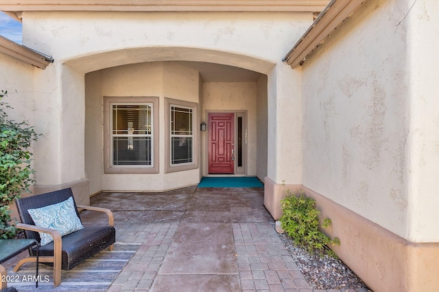 view of entrance to property