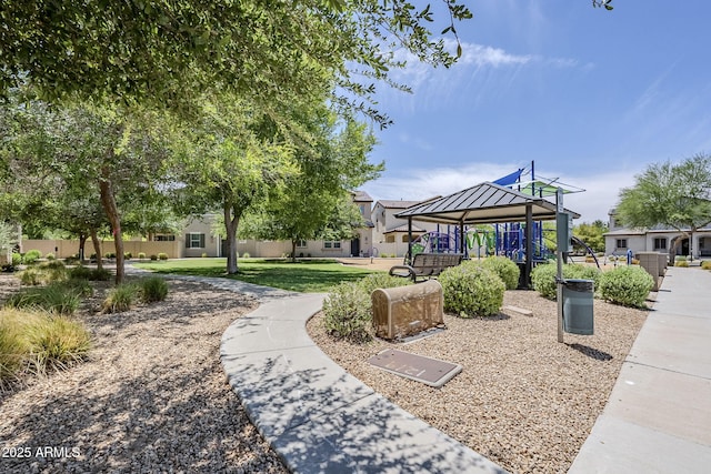 14881 W Ashland Ave, Goodyear, AZ 85395 - view of community with a lawn