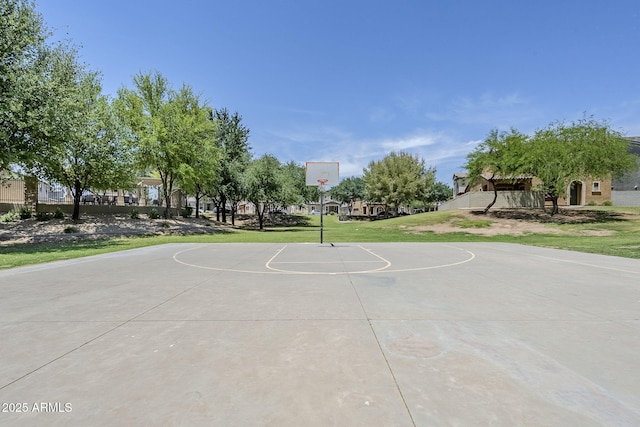 14881 W Ashland Ave, Goodyear, AZ 85395 - view of sport court with community basketball court and a yard