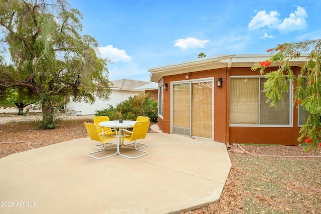 19417 N Palo Verde Dr, Sun City, AZ 85373 - view of patio / terrace featuring outdoor dining space