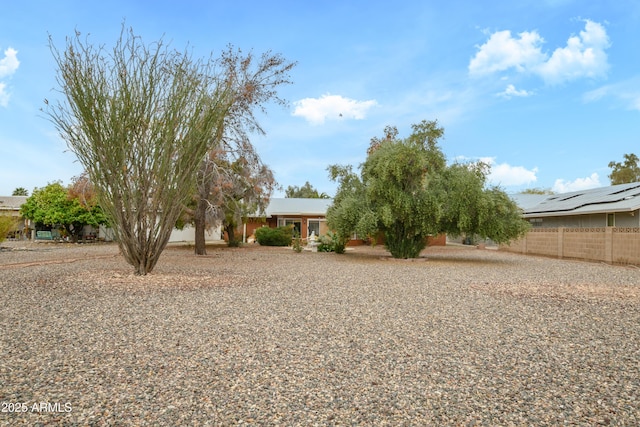19417 N Palo Verde Dr, Sun City, AZ 85373 - view of yard with fence