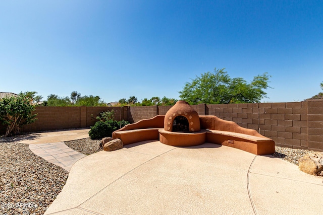 3028 W Parkside Ln, Phoenix, AZ 85027 - view of patio / terrace with a fenced backyard