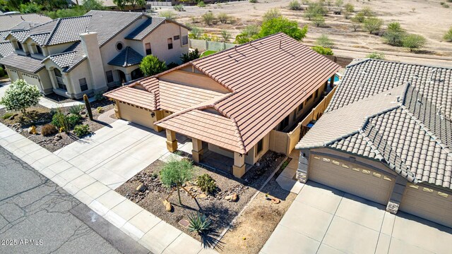 3028 W Parkside Ln, Phoenix, AZ 85027 - view from above of property