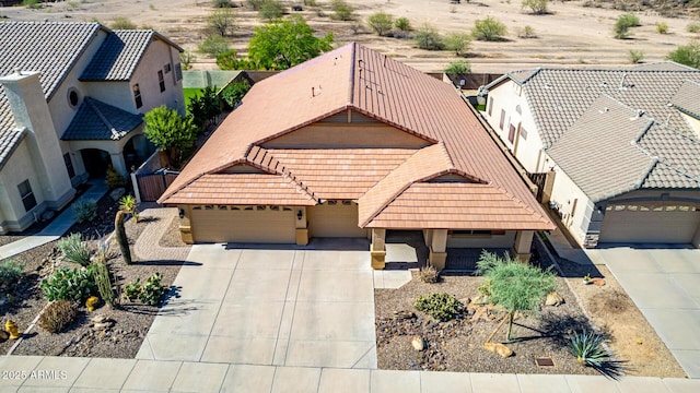 3028 W Parkside Ln, Phoenix, AZ 85027 - view from above of property